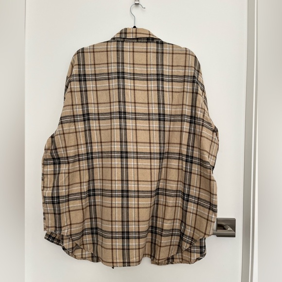 Sans Souci (Simons) oversized flannel shirt - Picture 2 of 3